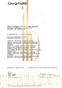 Jane deVera Lee, certificate 5 of 5