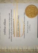 Debbie Allen, certificate 6 of 10