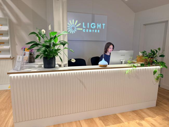 Reception desk