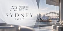 Aesthetic Business Masters Sydney 2027 event banner