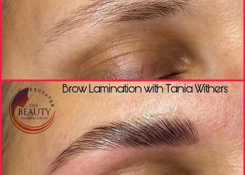 Brow Lamination Course - The Beauty Training Group by Tania Withers / Tania Palmer