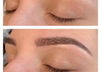 HD Brow before and after