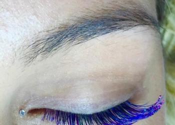 Purple Lashes - Freckle Lashes - by Tania Withers / Tania Palmer